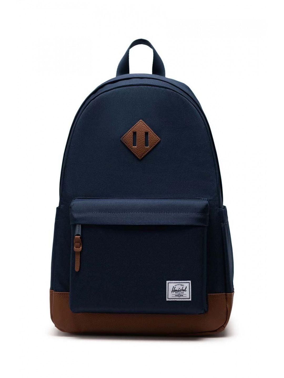 Batoh Herschel 11383-03548-OS Heritage Backpack tmavomodrá barva velký hladký